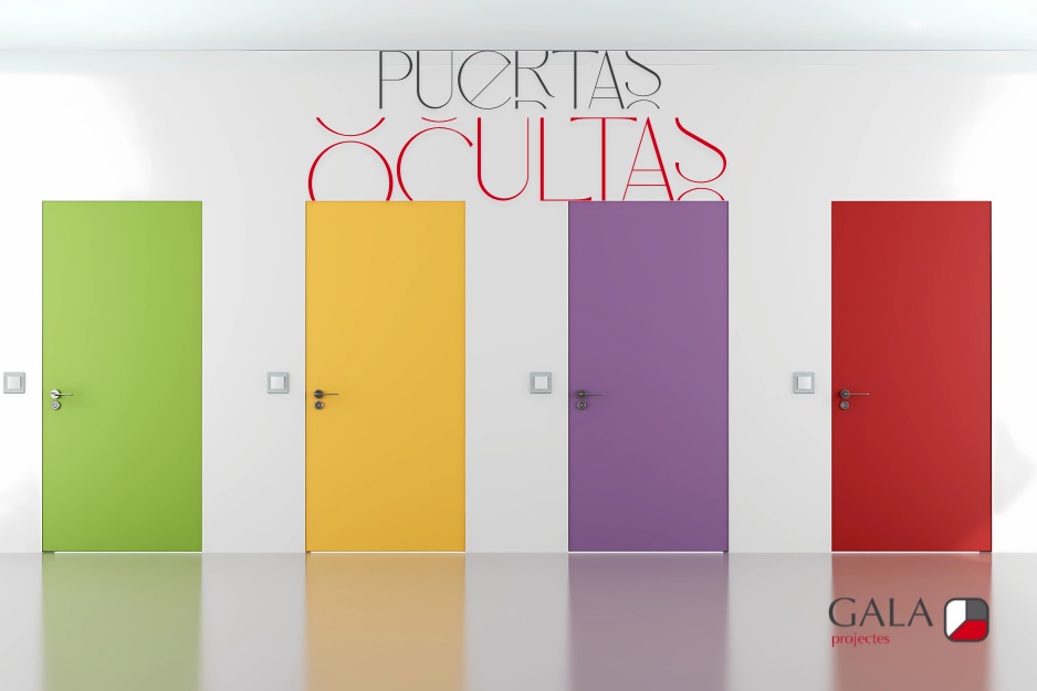 puertas ocultas o invisibles
