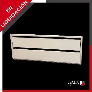 Cajonera 2 cajones – 97x50x37 cm | Acabado Textil Coral